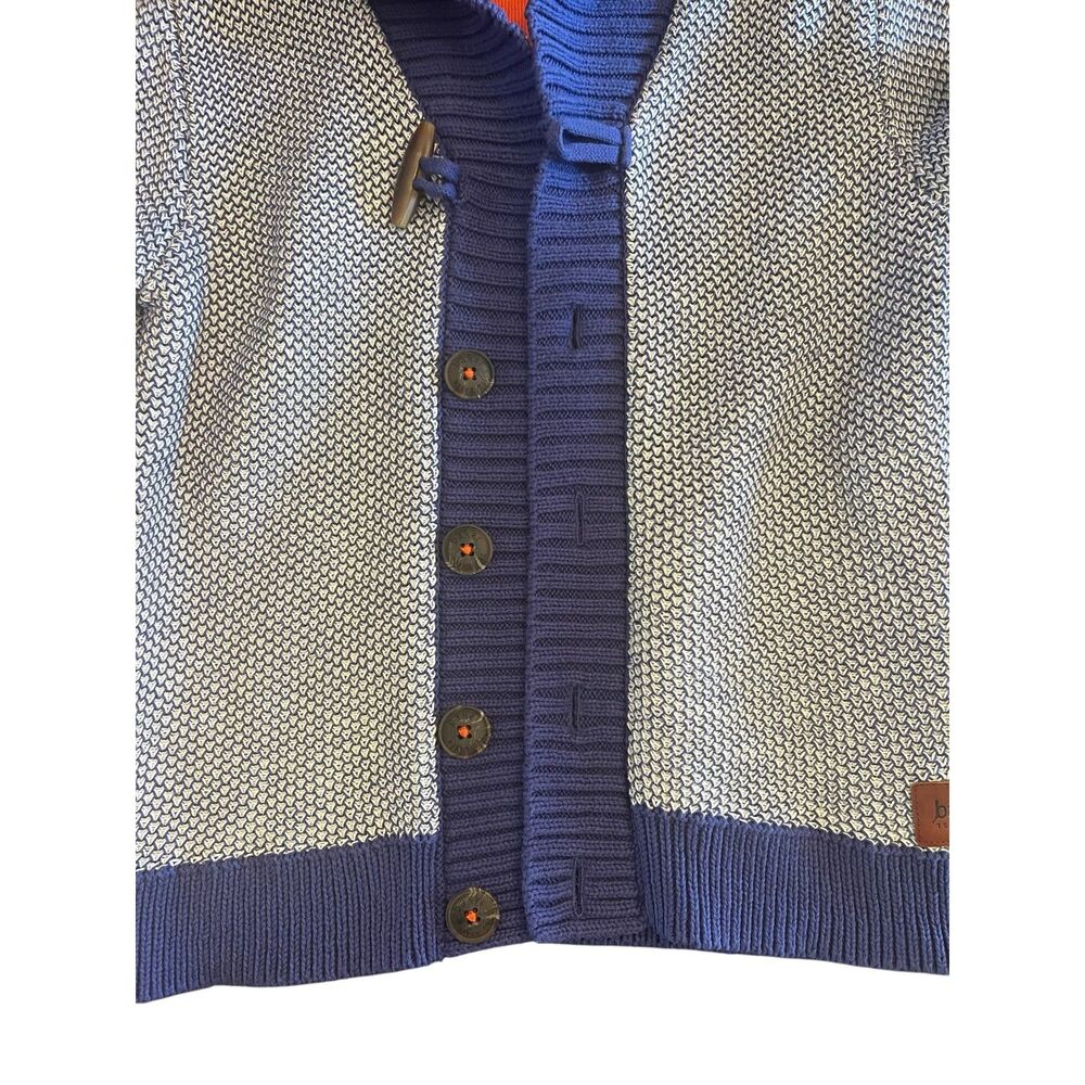 baker by Ted Baker Girls 100% Cotton Knit Cardigan Size 8 (S) Purple Marled EUC - Picture 8 of 13